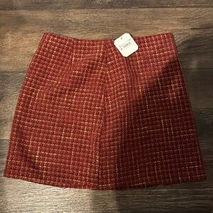 Burgundy Altard state skirt